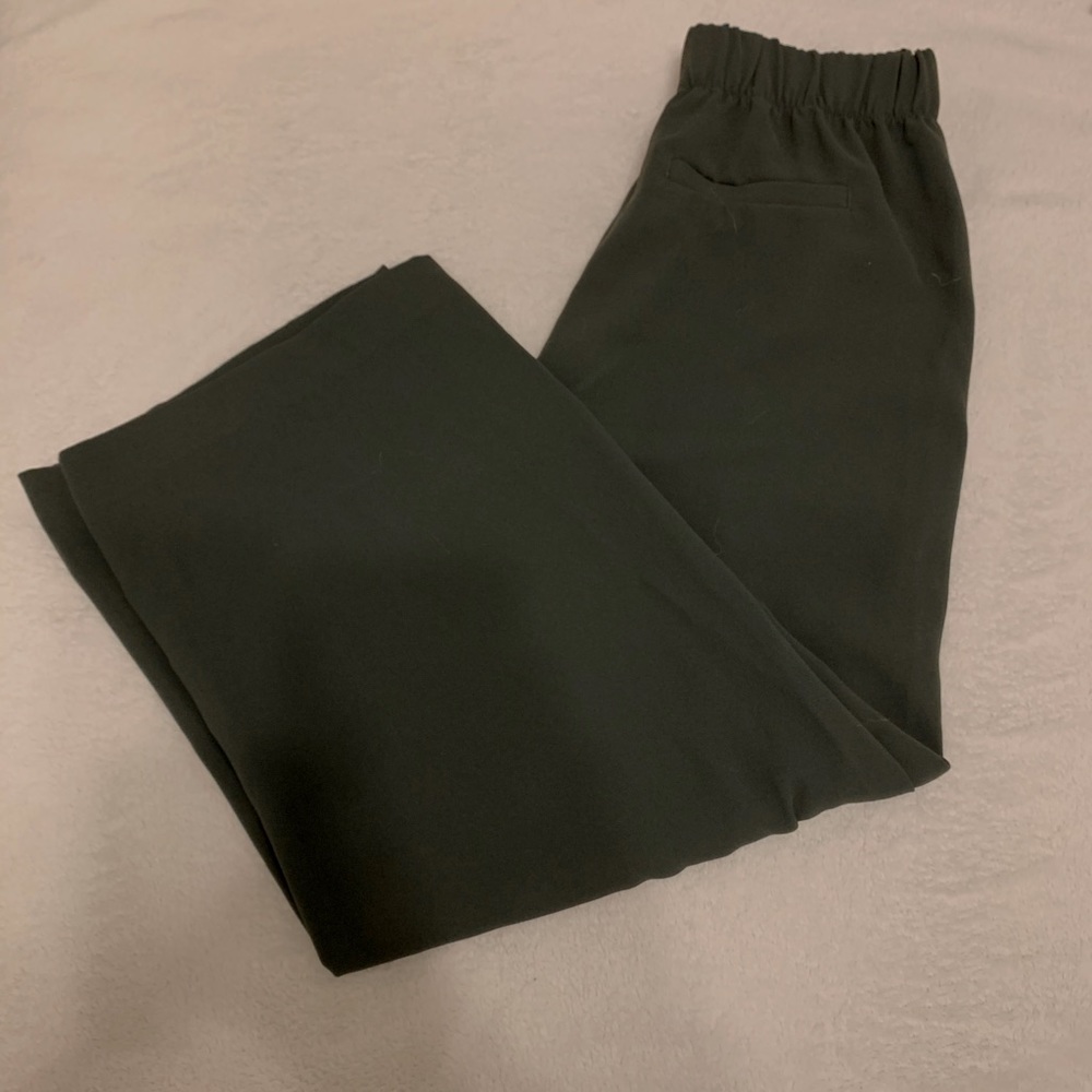 Wide leg dress pant